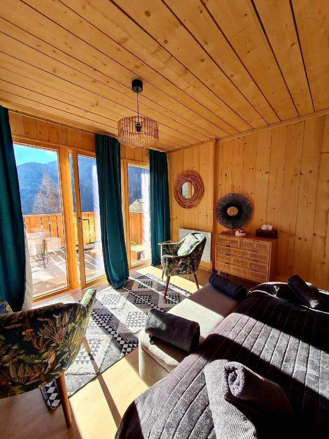 Le Chalet Du Blanc Spa Yoga Aillon-le-Jeune Eksteriør billede