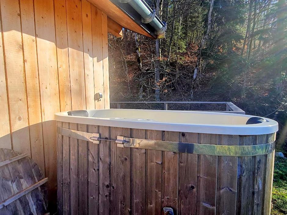Le Chalet Du Blanc Spa Yoga Aillon-le-Jeune Eksteriør billede