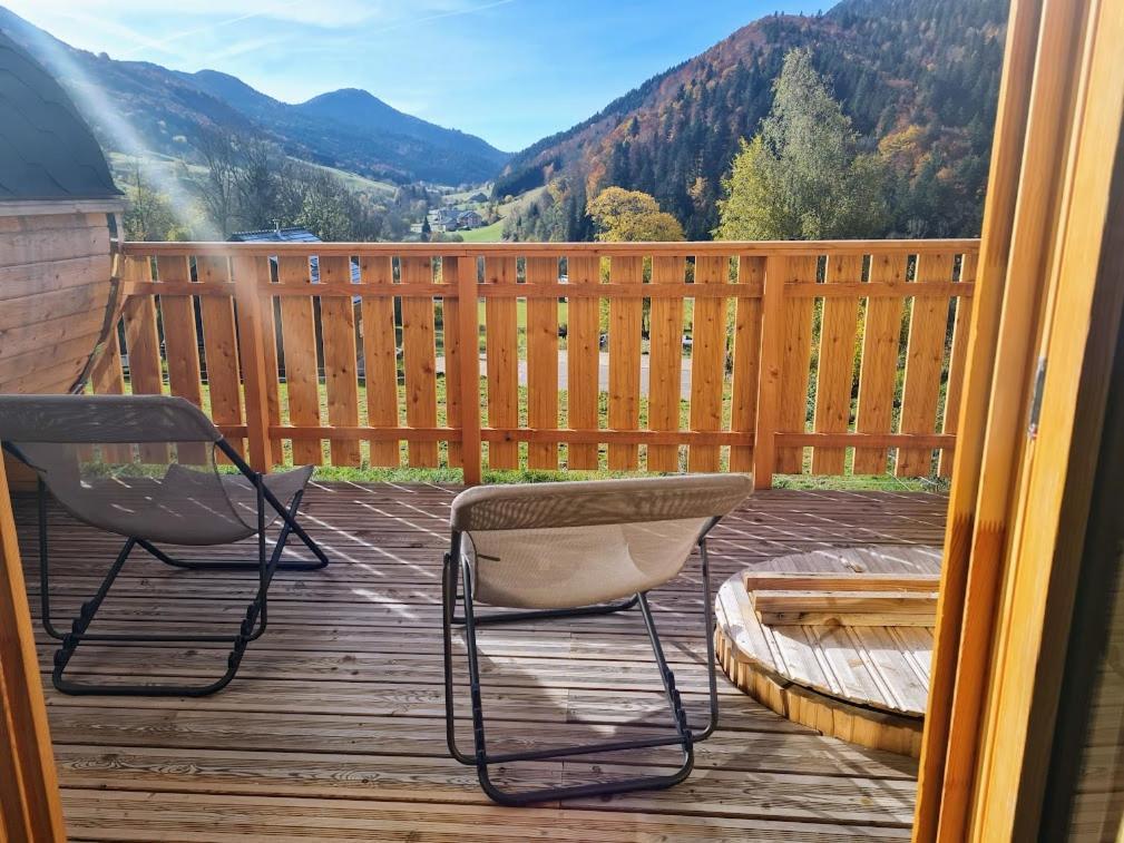 Le Chalet Du Blanc Spa Yoga Aillon-le-Jeune Eksteriør billede