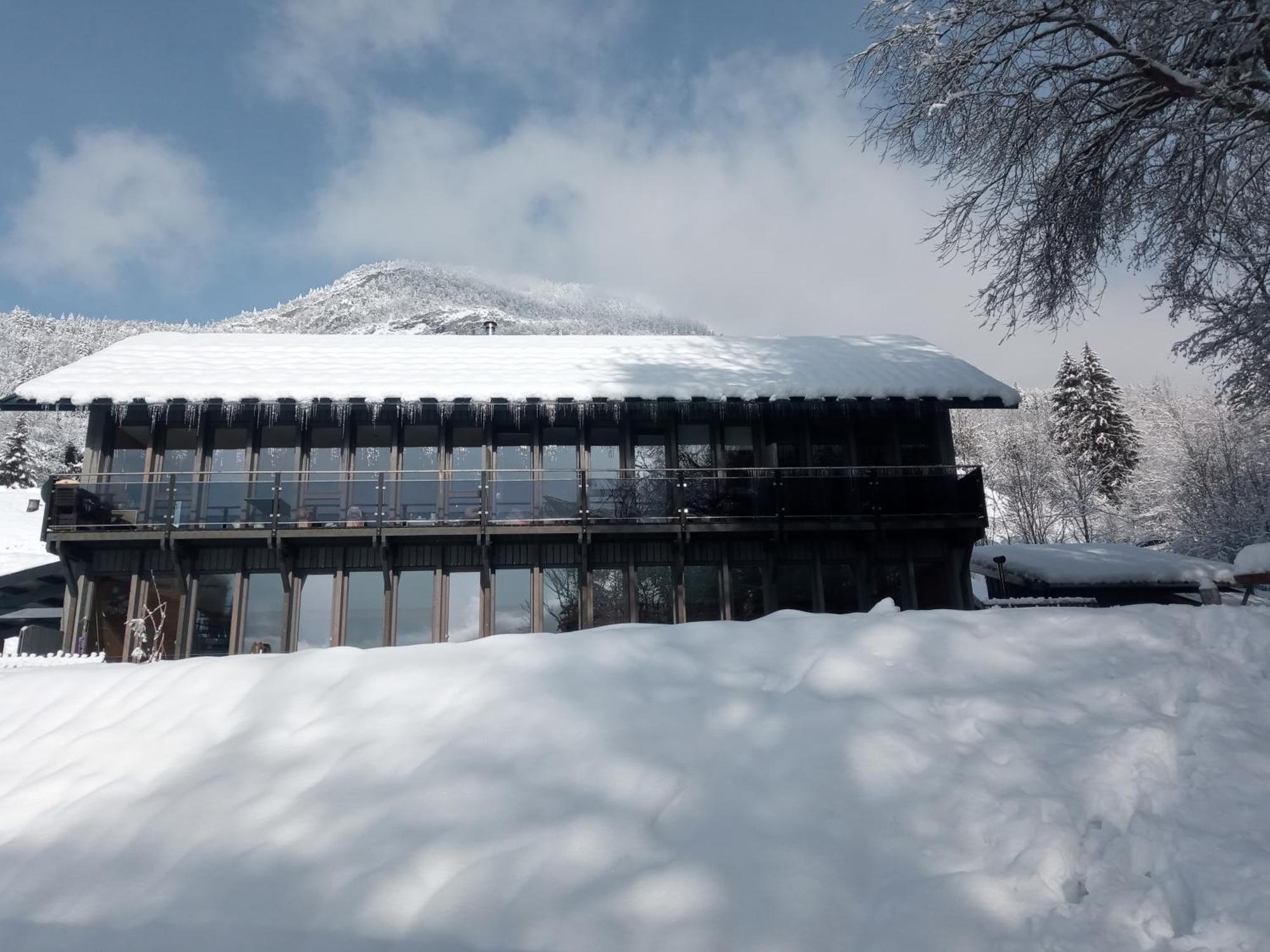 Le Chalet Du Blanc Spa Yoga Aillon-le-Jeune Eksteriør billede
