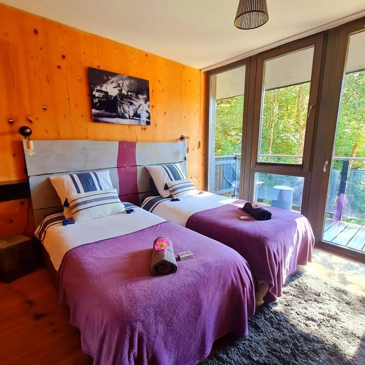Le Chalet Du Blanc Spa Yoga Aillon-le-Jeune Eksteriør billede